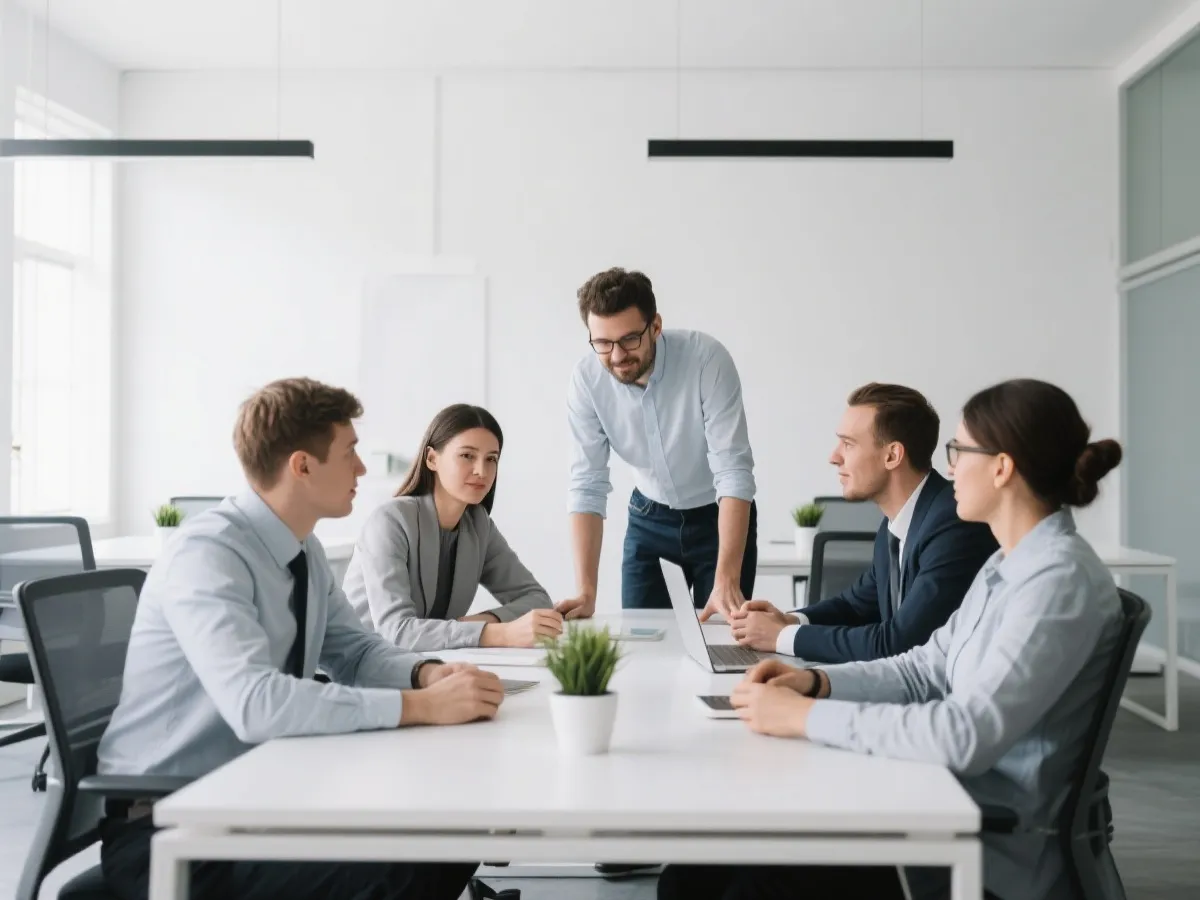 团队协作示意图